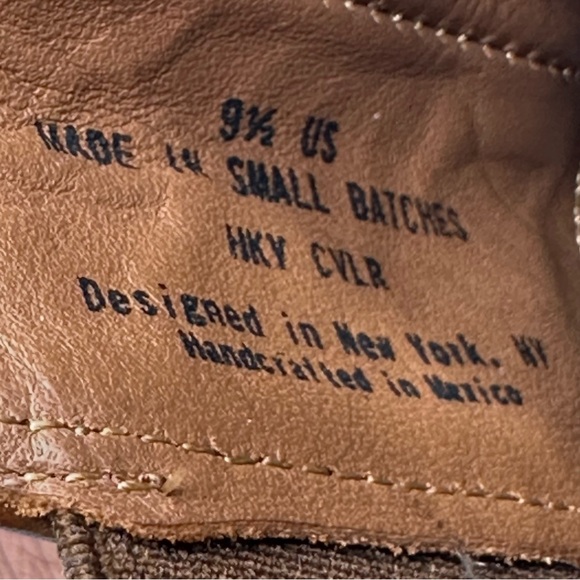 Thursday Leather Ankle Boots. Size 9.5 - Picture 7 of 10